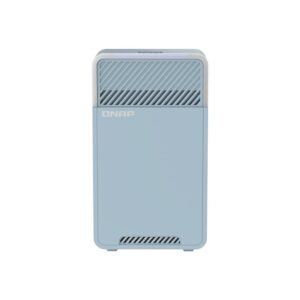 QNAP QMiro-201W router inalámbrico Gigabit Ethernet Doble banda (2,4 GHz / 5 GHz) Azul