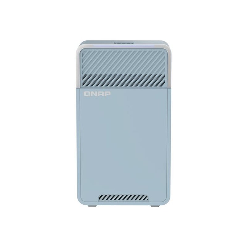 QNAP QMiro-201W router inalámbrico Gigabit Ethernet Doble banda (2,4 GHz / 5 GHz) Azul - Imagen 3