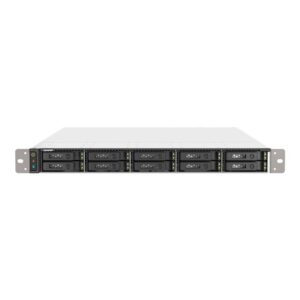 Alternative view of QNAP TS-h1090FU NAS Bastidor (1U) Ethernet Negro, Gris 7302P