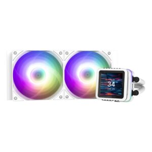 REFRIGERACION LIQUIDA CPU ZALMAN ALPHA2 DS A24 ARGB 240MM BLANCO