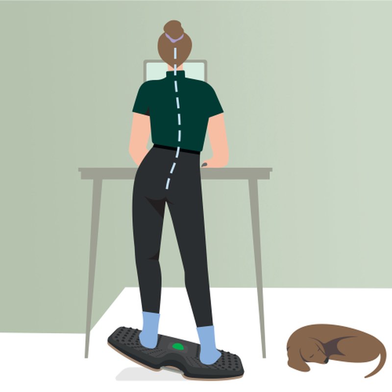 BALANCE BOARD ERGO COLOR GRIS OSCURO LEITZ 65870089 BALANCE BOARD ERGO COLOR GRIS OSCURO LEITZ 65870089 - Imagen 2