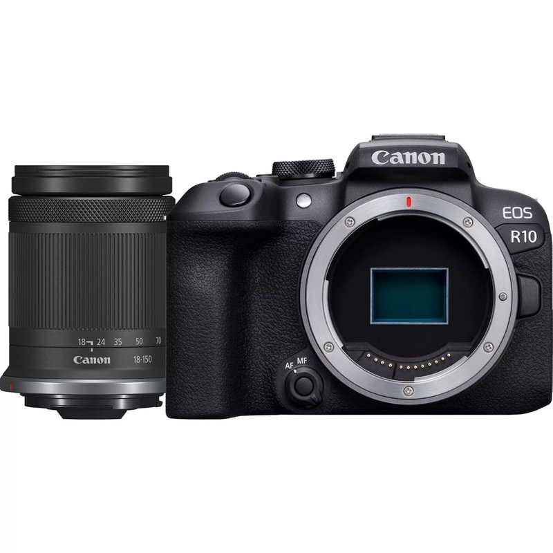 Reacondicionado | Canon EOS R10 + RF-S 18-150mm IS STM MILC 24,2 MP CMOS 6000 x 4000 Pixeles Negro