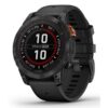SMARTWATCH GARMIN FENIX 7 PRO SOLAR, GLASS, SLTGRYSS W/BLK BND