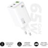 SUBBLIM CARGADOR GAN 65W CHARGER USB C+C+A