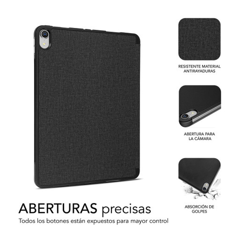 FUNDA TABLET SUBBLIM SHOCK CASE IPAD 10,9" 10A GEN BLACK - Imagen 4