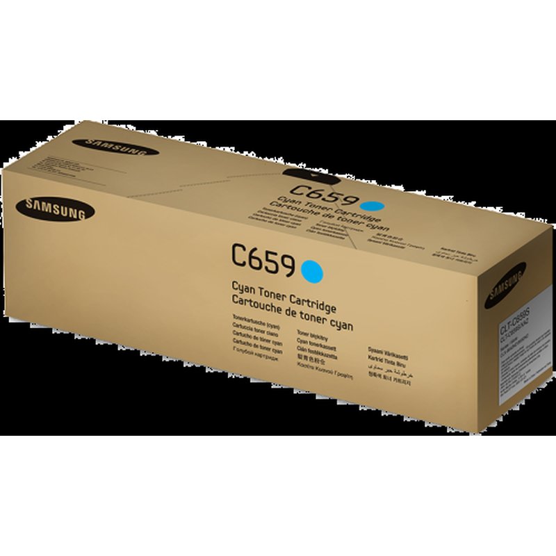 Samsung Cartucho de tóner cian CLT-C659S Samsung Cartucho de tóner cian CLT-C659S - Imagen 2
