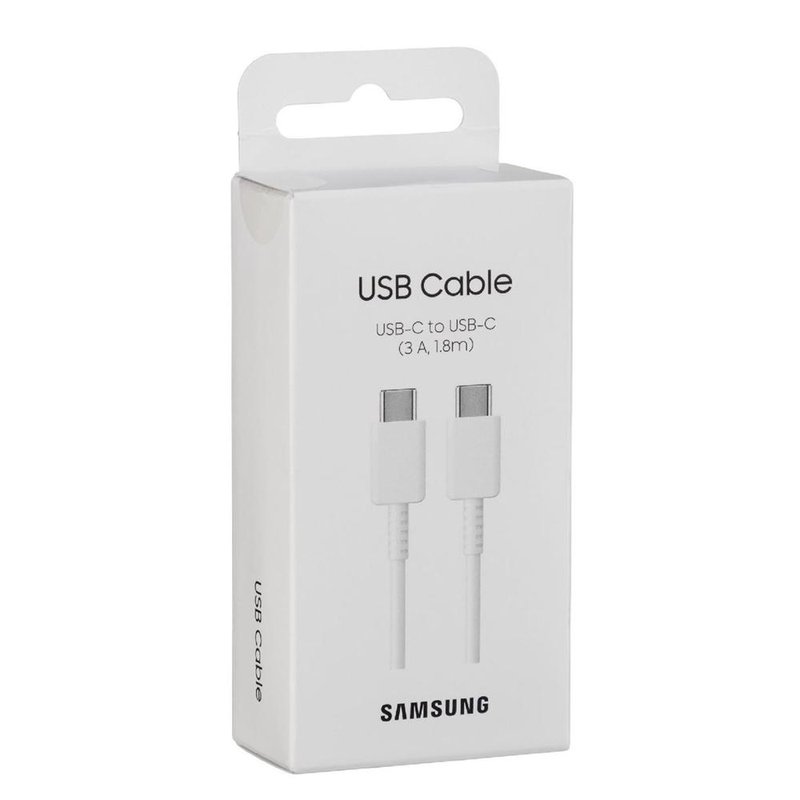 Samsung EP-DX310JWEGEU cable USB 1,8 m USB C Blanco Samsung EP-DX310JWEGEU cable USB 1,8 m USB C Blanco