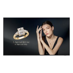 Alternative view of Samsung QH115F-X Pantalla plana para señalización digital 2,92 m (115") LCD Wifi 1000 cd / m² 4K Ultra HD Negro Tizen 24/7