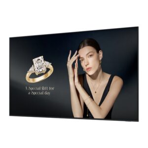 Samsung QH115F-X Pantalla plana para señalización digital 2,92 m (115") LCD Wifi 1000 cd / m² 4K Ultra HD Negro Tizen 24/7