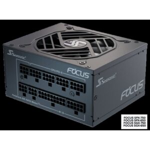 Seasonic FOCUS SGX-750 (2021) unidad de fuente de alimentación 750 W 20+4 pin ATX SFX Negro Seasonic FOCUS SGX-750 (2021) unidad de fuente de alimentación 750 W 20+4 pin ATX SFX Negro