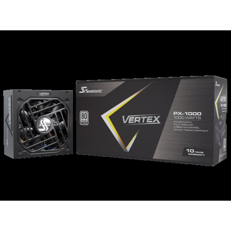 Seasonic VERTEX PX-1000 unidad de fuente de alimentación 1000 W 24-pin ATX ATX Negro - Imagen 6