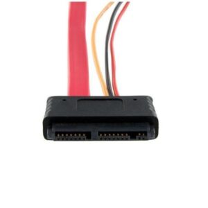 StarTech.com Cable Micro SATA a SATA de 12 pulgadas con Adaptador de Corriente SATA