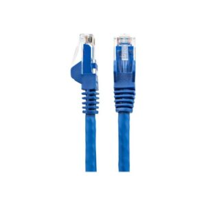 StarTech.com Cable de 10m CAT6 Ethernet - LSZH - Cable de Red RJ45 UTP de 10Gb - 650MHz - PoE de 100W - Latiguillo Snagless con Alivio de Tensión - sin Enganche - ETL - Azul StarTech.com Cable de 10m CAT6 Ethernet - LSZH - Cable de Red RJ45 UTP de 10Gb - 650MHz - PoE de 100W - Latiguillo Snagless con Alivio de Tensión - sin Enganche - ETL - Azul