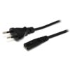 StarTech.com Cable de 2m de Alimentación para Portátiles, Enchufe UE a C7, 2,5A 250V, 18AWG, Cable de Repuesto para Portátiles, para Impresoras, Cable para Adaptador de Portátil, UL StarTech.com Cable de 2m de Alimentación para Portátiles, Enchufe UE a C7, 2,5A 250V, 18AWG, Cable de Repuesto para Portátiles, para Impresoras, Cable para Adaptador de Portátil, UL