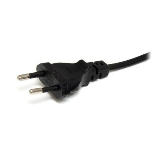 Alternative view of StarTech.com Cable de 2m de Alimentación para Portátiles, Enchufe UE a C7, 2,5A 250V, 18AWG, Cable de Repuesto para Portátiles, para Impresoras, Cable para Adaptador de Portátil, UL