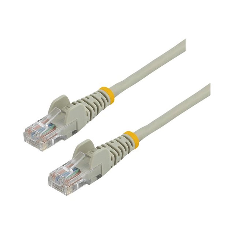 StarTech.com Cable de 3m Gris de Red Fast Ethernet Cat5e RJ45 sin Enganche - Cable Patch Snagless - Imagen 2