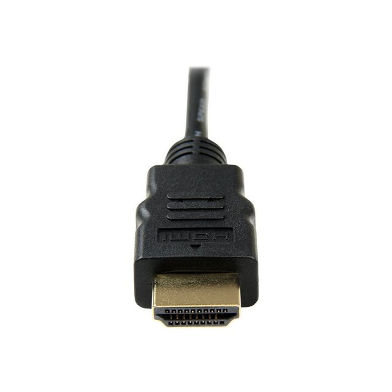 StarTech.com Cable de 50cm Micro HDMI a HDMI con Ethernet - Vídeo de 4K a 30Hz - Cable Adaptador Conversor Micro HDMI Tipo D de alta velocidad a HDMI 1.4 - HDMI UHD - Macho a Macho - Imagen 3