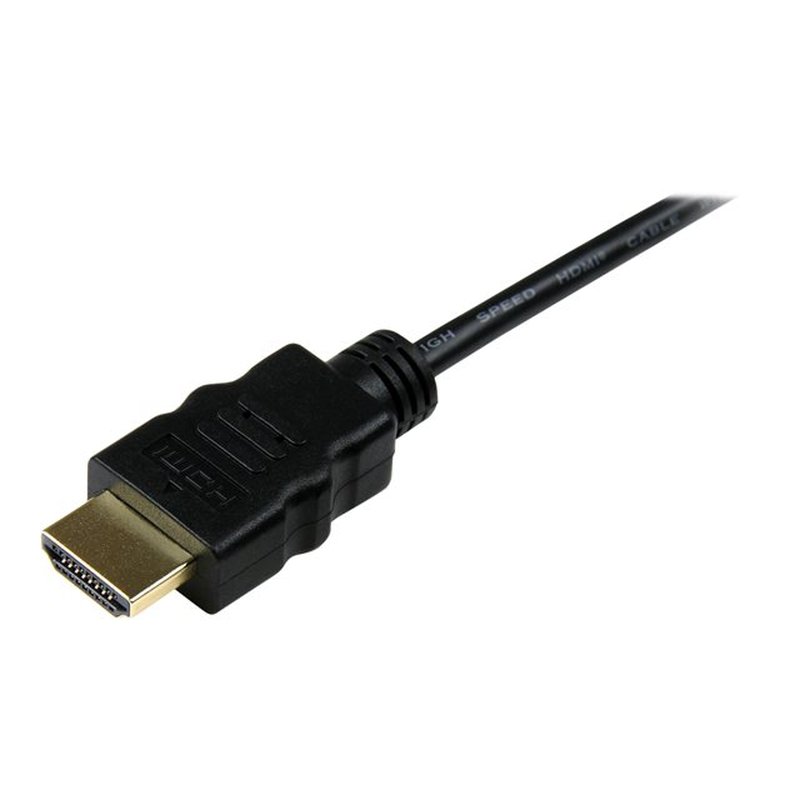 StarTech.com Cable de 50cm Micro HDMI a HDMI con Ethernet - Vídeo de 4K a 30Hz - Cable Adaptador Conversor Micro HDMI Tipo D de alta velocidad a HDMI 1.4 - HDMI UHD - Macho a Macho - Imagen 5