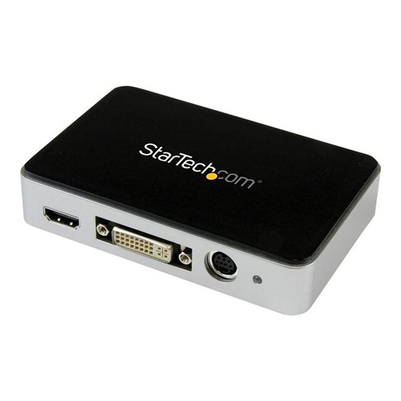 StarTech.com Capturadora de Vídeo USB 3.0 a HDMI, DVI, VGA y Vídeo por Componentes - Grabador de Vídeo HD 1080p 60fps StarTech.com Capturadora de Vídeo USB 3.0 a HDMI, DVI, VGA y Vídeo por Componentes - Grabador de Vídeo HD 1080p 60fps