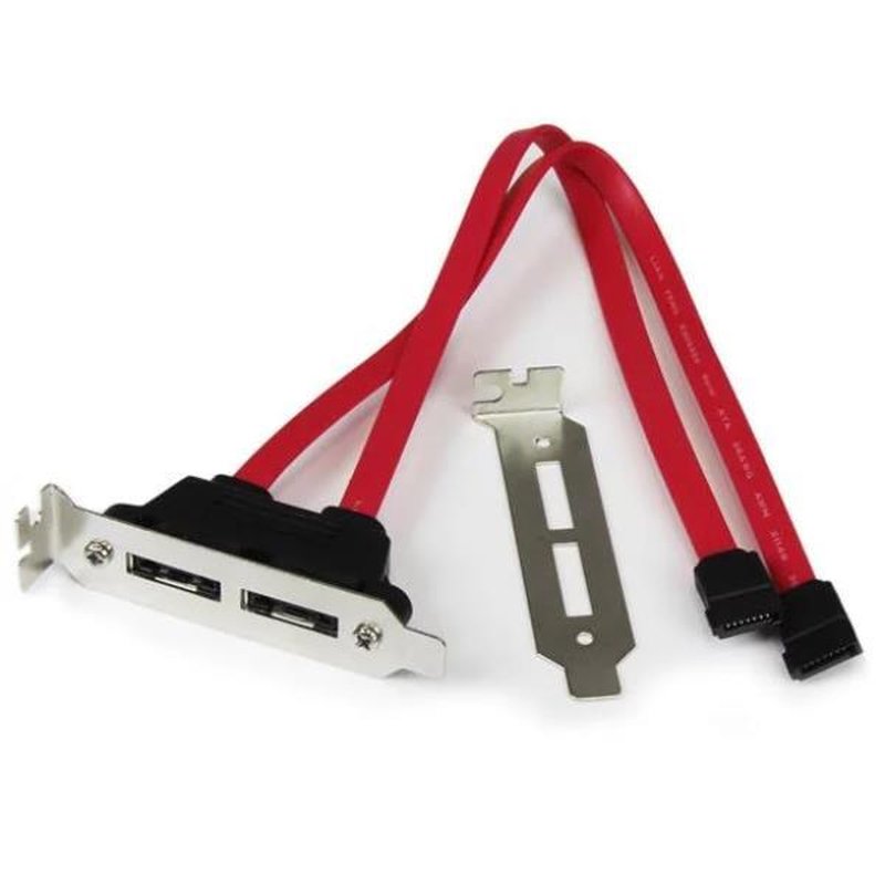 StarTech.com ESATAPLT2LP tarjeta y adaptador de interfaz Interno eSATA