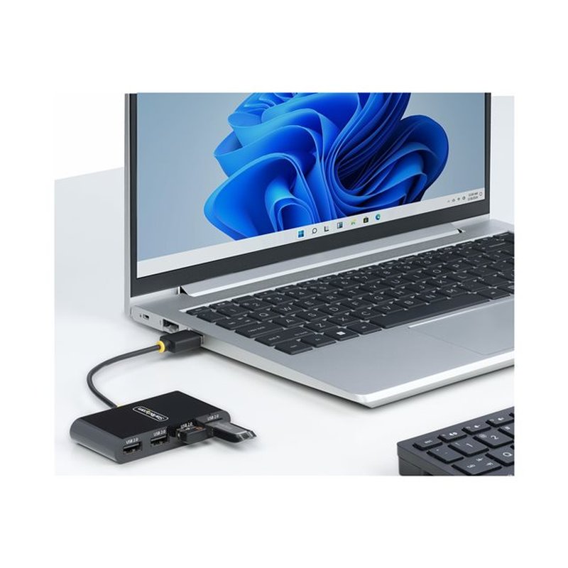 StarTech.com Hub USB 2.0 de 4 Puertos - Ladrón USB Alimentado por el Bus - 480Mbps - Hub Portátil Externo USB - Multiplicador Portátil USB - Protección de Sobrecorriente - Imagen 5