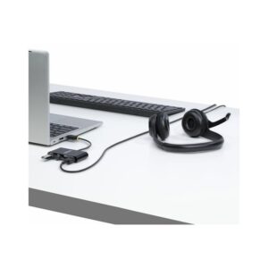 StarTech.com Hub USB 2.0 de 4 Puertos - Ladrón USB Alimentado por el Bus - 480Mbps - Hub Portátil Externo USB - Multiplicador Portátil USB - Protección de Sobrecorriente