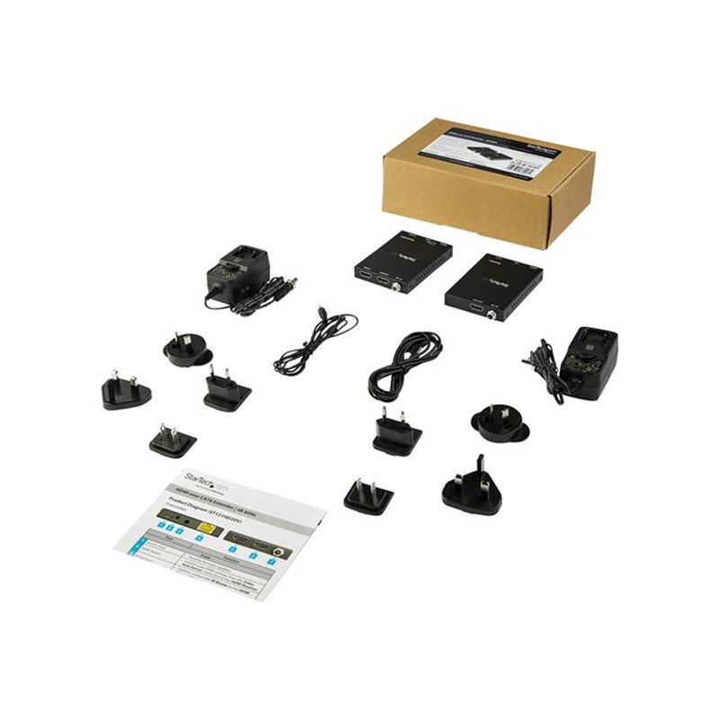 StarTech.com Juego Extensor HDMI por CAT6 - Alargador Balun 4K 60Hz StarTech.com Juego Extensor HDMI por CAT6 - Alargador Balun 4K 60Hz - Imagen 5