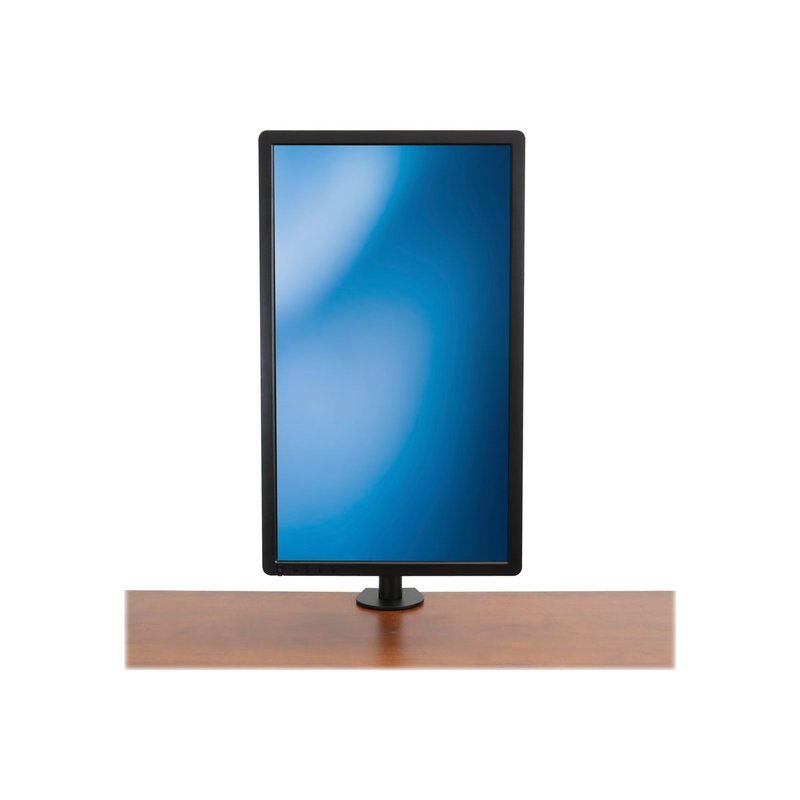 StarTech.com Soporte VESA de Sobremesa para 1 Monitor - Base para Pantallas VESA de hasta 34" con Mástil Articulado - Altura Ajustable - de Montaje mediante Abrazadera/ Ojal - Negro