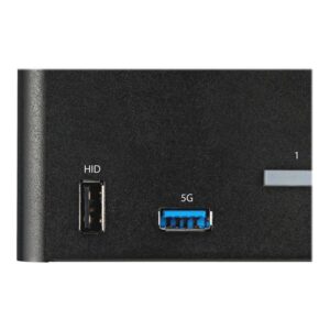 StarTech.com Switch Conmutador KVM de 2 Puertos DisplayPort 1.2 para 4 Monitores - DP HDR UHD 4K de 60Hz - Hub Ladrón de 2 Puertos USB 3.0 (5Gbps) - 4 Puertos USB 2.0 HID - Audio - Hotkeys