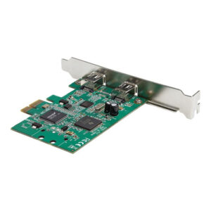 StarTech.com Tarjeta PCI Express FireWire de 2 Puertos - Adaptador PCIe FireWire 1394a StarTech.com Tarjeta PCI Express FireWire de 2 Puertos - Adaptador PCIe FireWire 1394a