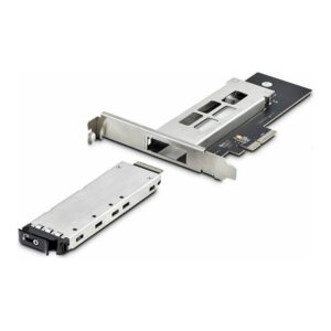 StarTech.com Tarjeta PCIe x4 a SSD NVMe M.2 - Rack Móvil Backplane con Bandeja Removible Hot Swap Intercambiable en Caliente - Bahía de Unidad PCIe 4.0/3.0 - con Llave StarTech.com Tarjeta PCIe x4 a SSD NVMe M.2 - Rack Móvil Backplane con Bandeja Removible Hot Swap Intercambiable en Caliente - Bahía de Unidad PCIe 4.0/3.0 - con Llave