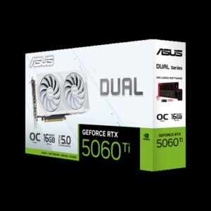 ASUS Dual -RTX5060TI-O16G-WHITE NVIDIA GeForce RTX 5060 Ti 16 GB GDDR7
