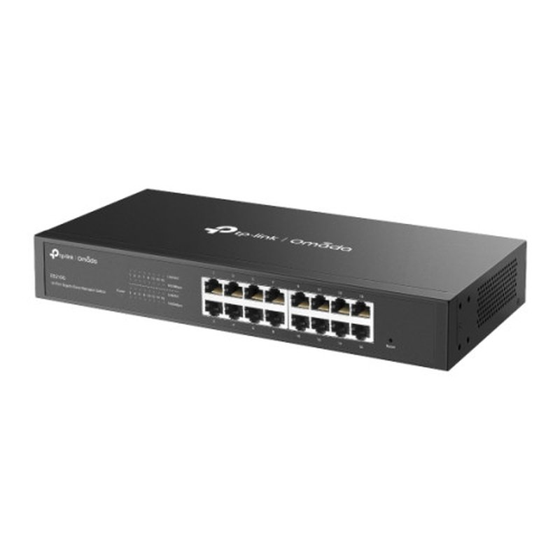 TP-Link ES216G switch Gestionado Gigabit Ethernet (10/100/1000) Negro TP-Link ES216G switch Gestionado Gigabit Ethernet (10/100/1000) Negro - Imagen 3