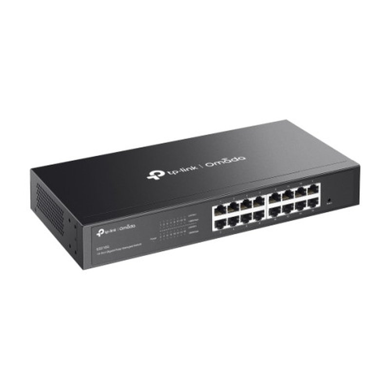 TP-Link ES216G switch Gestionado Gigabit Ethernet (10/100/1000) Negro TP-Link ES216G switch Gestionado Gigabit Ethernet (10/100/1000) Negro - Imagen 4