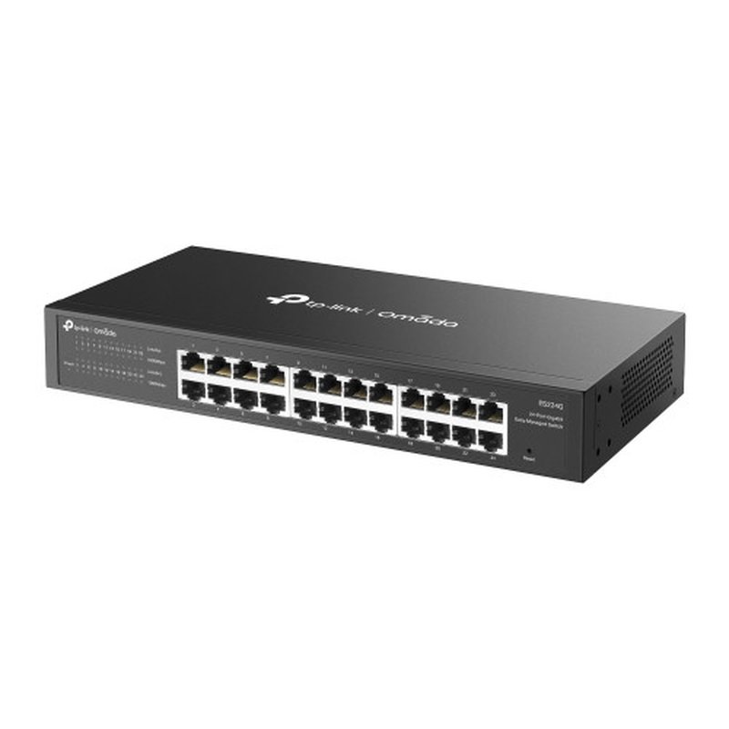 TP-Link Omada ES224G switch Gestionado L2 Gigabit Ethernet (10/100/1000) Negro TP-Link Omada ES224G switch Gestionado L2 Gigabit Ethernet (10/100/1000) Negro - Imagen 3