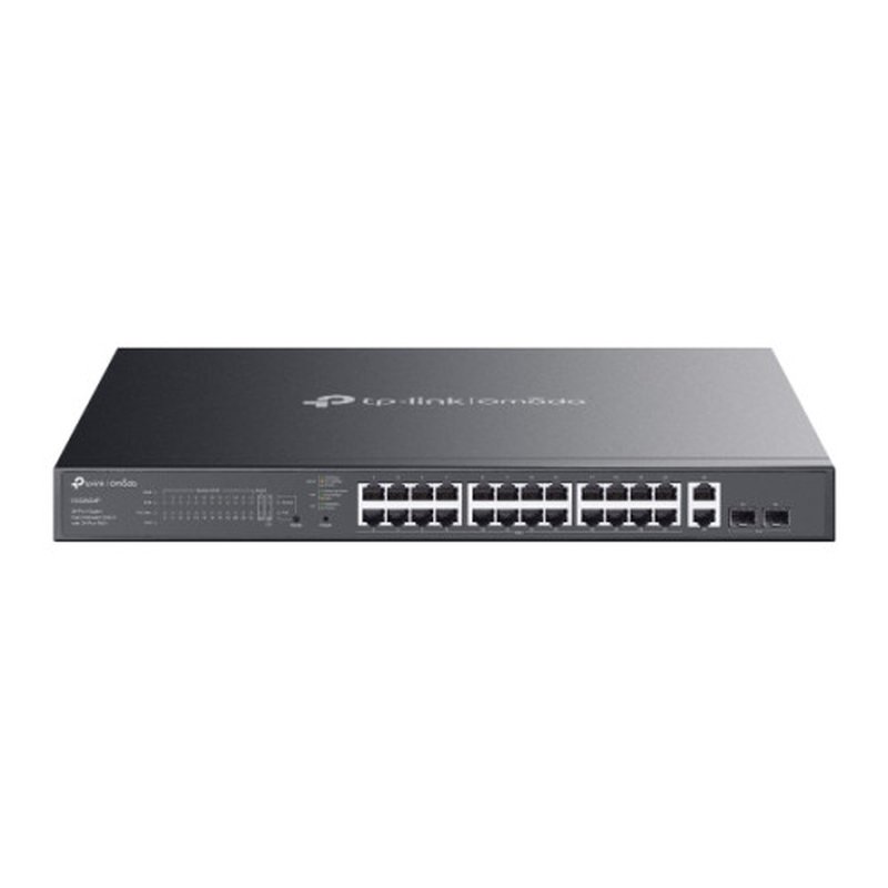 TP-Link Omada ES228GMP switch Gestionado L2 Gigabit Ethernet (10/100/1000) Energía sobre Ethernet (PoE) Negro TP-Link Omada ES228GMP switch Gestionado L2 Gigabit Ethernet (10/100/1000) Energía sobre Ethernet (PoE) Negro