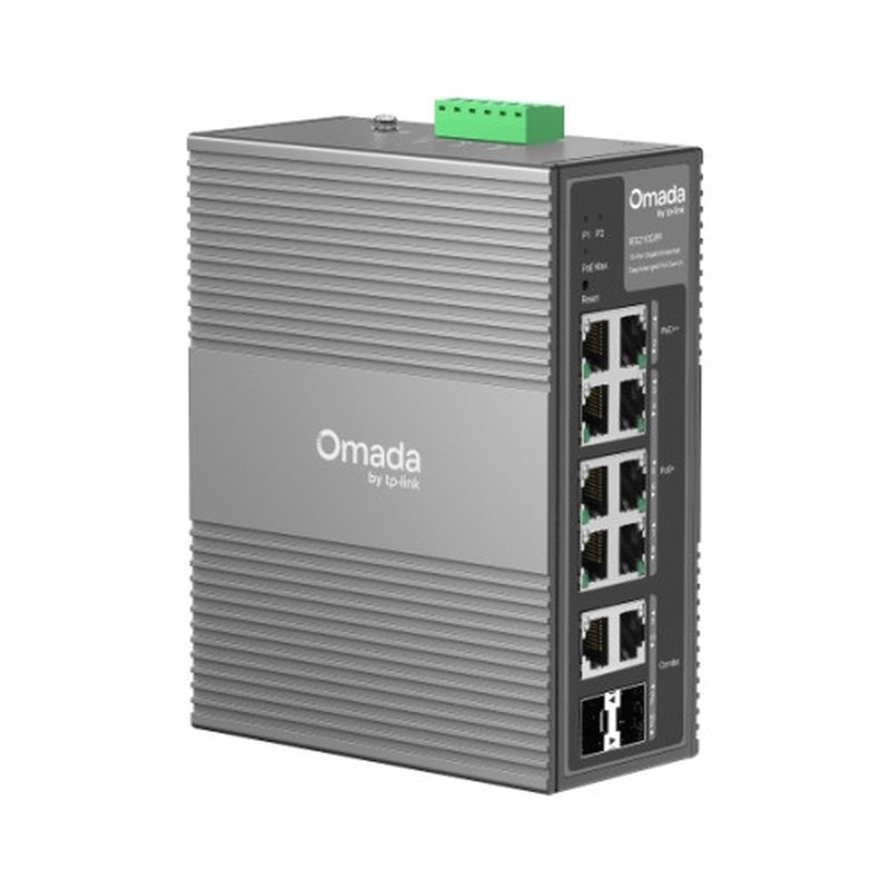 TP-Link Omada IES210GPP switch Gestionado Gigabit Ethernet (10/100/1000) Energía sobre Ethernet (PoE) DIN rail Gris TP-Link Omada IES210GPP switch Gestionado Gigabit Ethernet (10/100/1000) Energía sobre Ethernet (PoE) DIN rail Gris