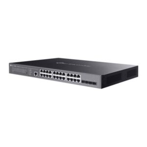 TP-Link Omada SG3428XMPP switch Gestionado L2+ Gigabit Ethernet (10/100/1000) Energía sobre Ethernet (PoE) 1U Negro TP-Link Omada SG3428XMPP switch Gestionado L2+ Gigabit Ethernet (10/100/1000) Energía sobre Ethernet (PoE) 1U Negro