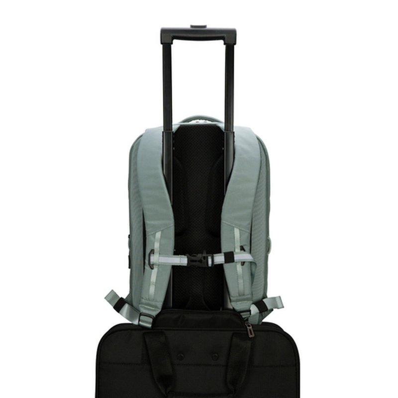 Targus 15-16in Work+Play Flex Ecosmart Backpack 40,6 cm (16") Mochila Verde - Imagen 15