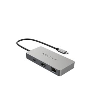 Targus HDMB2 hub de interfaz USB 3.2 Gen 1 (3.1 Gen 1) Type-C 5000 Mbit/s Acero inoxidable