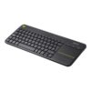 Logitech K400 Plus Tv teclado RF inalámbrico QWERTY Español Negro
