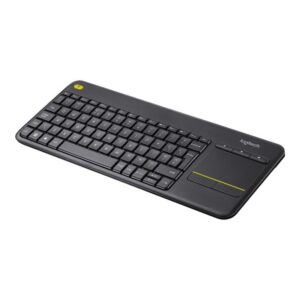 Logitech K400 Plus Tv teclado RF inalámbrico QWERTY Español Negro