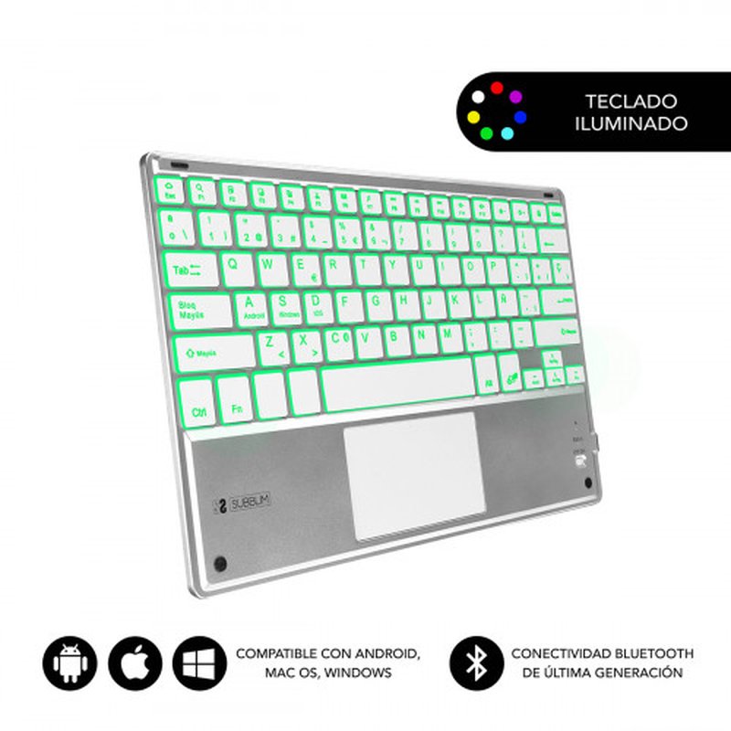 Teclado Tablet Subblim Sub - Kbt - Smbt50 Inalambrico Teclado Tablet Subblim Sub - Kbt - Smbt50 Inalambrico