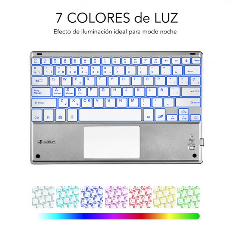Teclado Tablet Subblim Sub - Kbt - Smbt50 Inalambrico Teclado Tablet Subblim Sub - Kbt - Smbt50 Inalambrico - Imagen 5