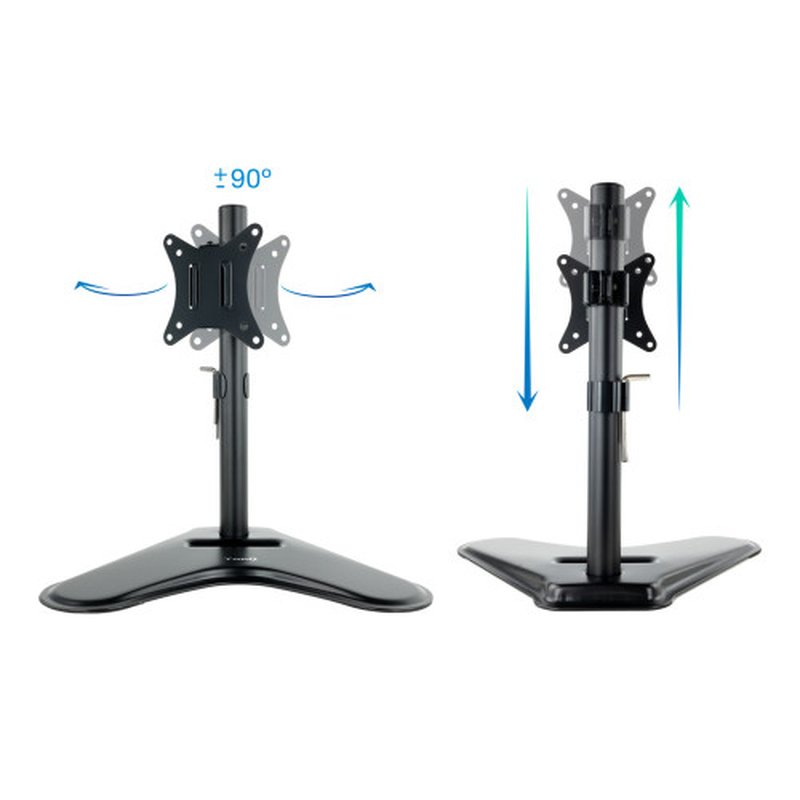 TooQ DB1701TN-B soporte para monitor 81,3 cm (32") Negro Escritorio - Imagen 3