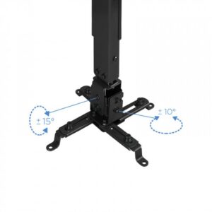 TooQ SOPORTE UNIVERSAL INCLINABLE DE TECHO PARA PROYECTOR NEGRO TooQ SOPORTE UNIVERSAL INCLINABLE DE TECHO PARA PROYECTOR NEGRO