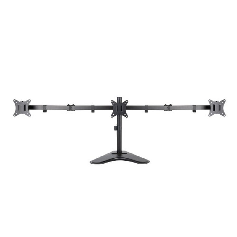 TooQ Soporte de Mesa para 3 Pantallas 17"-27", Negro TooQ Soporte de Mesa para 3 Pantallas 17"-27", Negro - Imagen 2