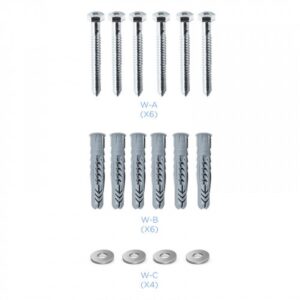 TooQ Soporte de Pared para Monitor / TV LCD, Plasma de 60-100, Negro