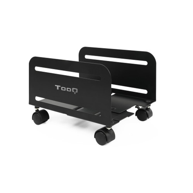 TooQ Soporte metálico para CPU de suelo con ruedas TooQ Soporte metálico para CPU de suelo con ruedas