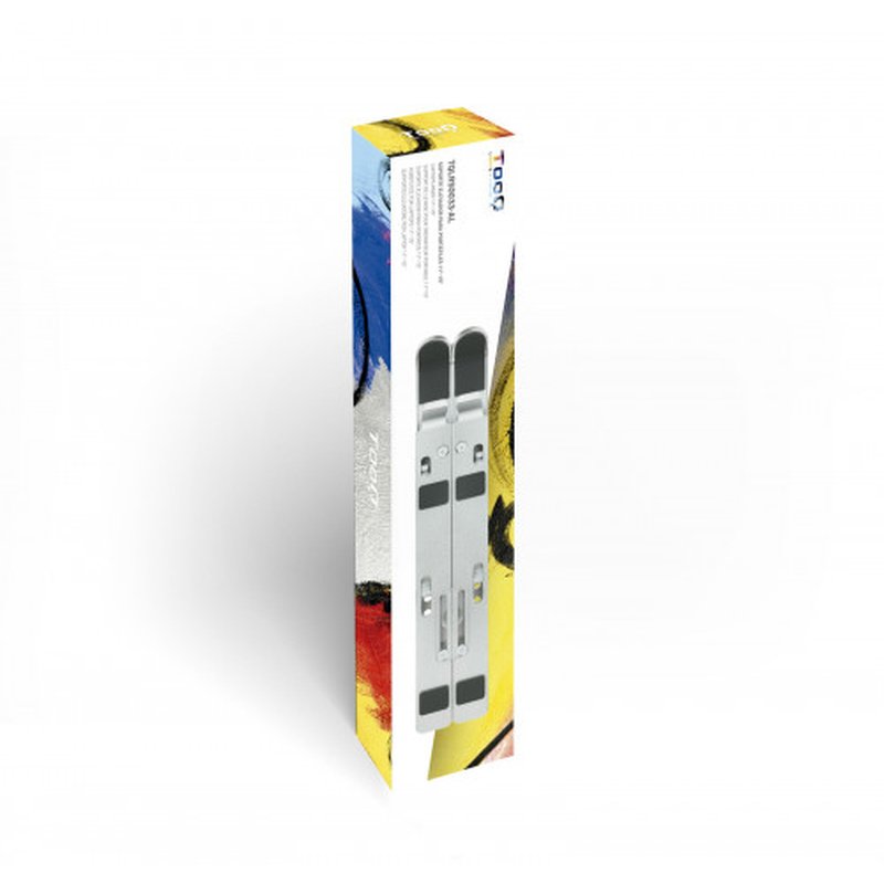 TooQ TQLRS0033-AL soporte para ordenador portátil Soporte para ordenador portátil y tableta Plata 38,1 cm (15") - Imagen 13